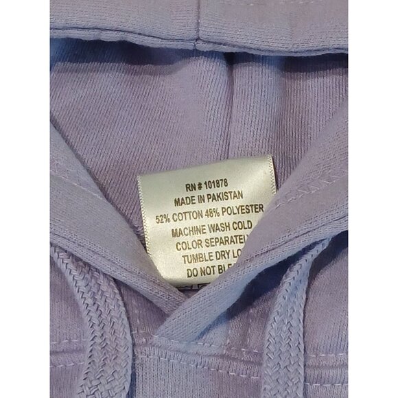 Embroidered Savannah L Hoodie Surf Co Lavender Purple GA Charm Travel Pullover - Picture 5 of 8